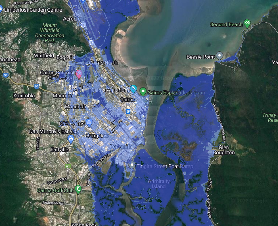 cairns coastal risk