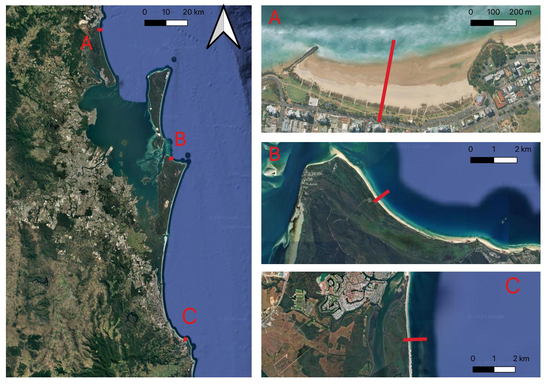map of beach locations